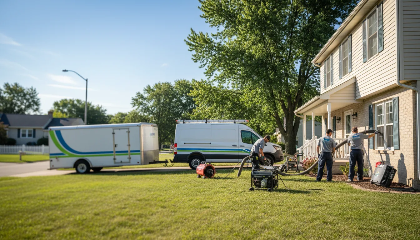 Flooded Basement Restoration And Cleanup With Repair in Kanorado, KS near me